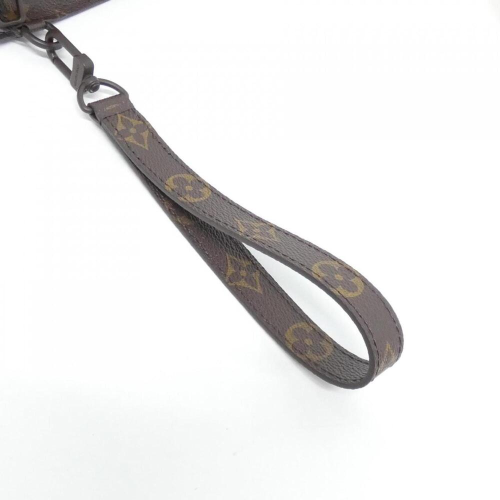LOUIS VUITTON Authentic Brown Monogram Pouch - Picture 6 of 8